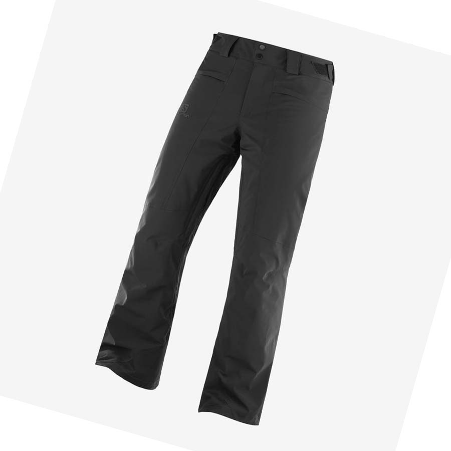 Pantalones De Esquí Salomon BRILLIANT Hombre Negros | MX 3142ZUT